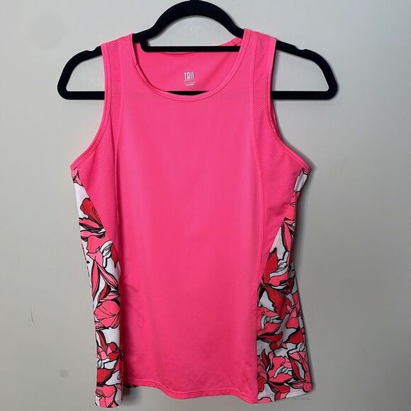 Tail Floral Fantasy Alora Crewneck Tennis Tank Size Medium - Picture 4 of 8
